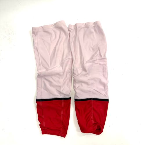 5 Pack - Used Game Socks White QMJHL (CHL)