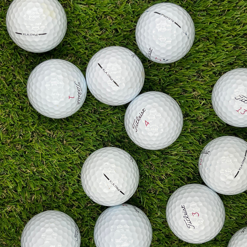 Titleist Pro V1X 50 Pack AAAAA Mint Used Golf Balls 5A