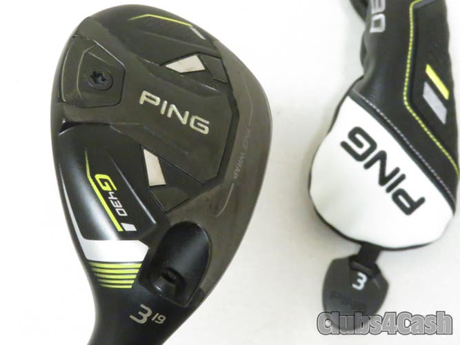 PING G430 Hybrid 19  3H Mitsubishi Kai'li White 80 Stiff +Cover