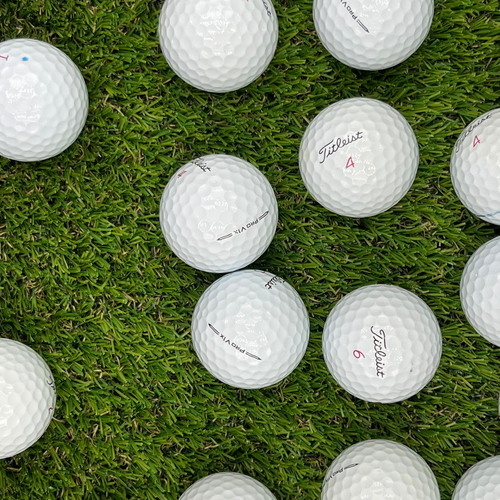 Titleist Pro V1X Mixed Years AAAA Near Mint 100 Used Golf Balls 4A