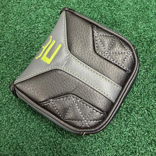 Cobra King 3D Printed Mallet Putter Headcover Golf  Head Cover Neon Green Black