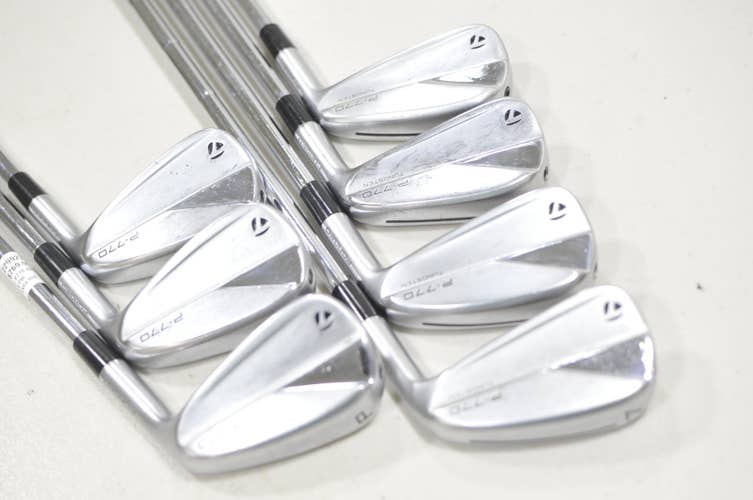 TaylorMade P770 2023 4-PW Iron Set X-Stiff Flex Right DG 120 Steel +1" #229927