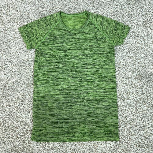 Lululemon Shirt Womens Small Green Swiftly Tech Short Sleeve Running Yoga Top