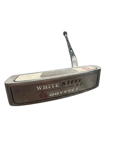 Used Odyssey WHITE STEEL 2 Mens Putter RH Silver 31" 11835-S000211558