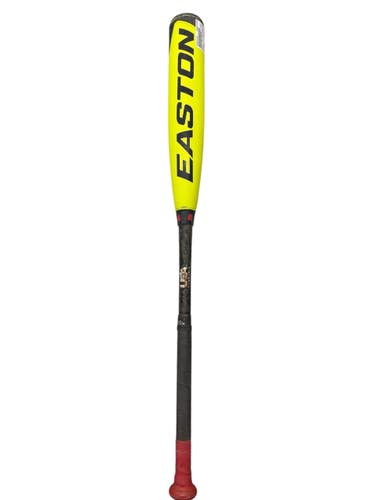 Used Easton YBB23ADV10 BB/SB USA 2 5/8 Bat Black And Optic Yellow 32" 11835-S000213301