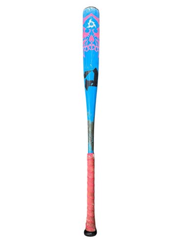 Used Demarini VOC-23 CSTM BB/SB High School -3 Bat Carolina Blue And Pink 33" 11835-S000212885