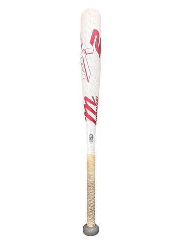 Used Marucci MJBBCX2 BB/SB USSSA 2 3/4 Bat White 27" 11835-S000213567