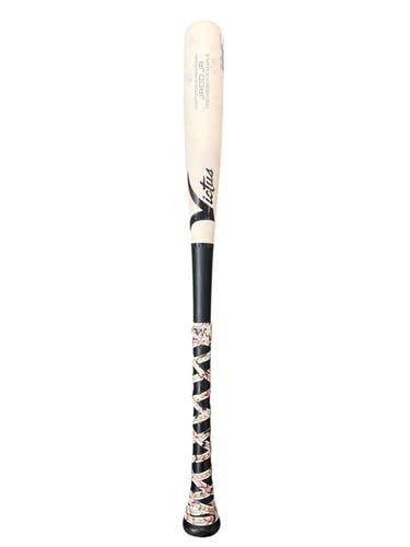 Used Victus JROD JR BB/SB Wood Bat White And Black 28" 11835-S000213982