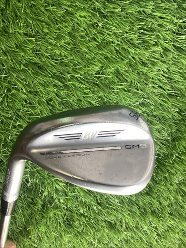 Titleist Vokey SM9 Lefthanded LH 58* Wedge With Steel Shaft
