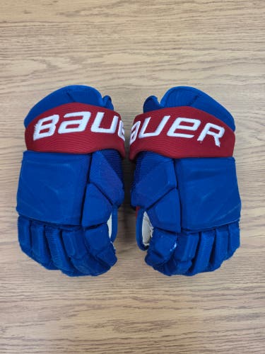 Bauer Vapor Team Gloves 15" Pro Stock (Used) #77