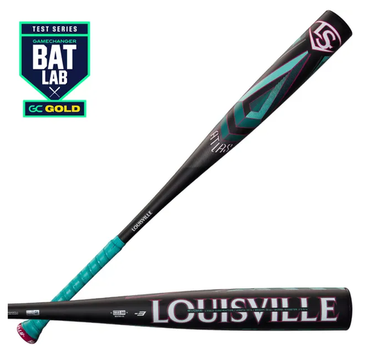NEW 33" Drop 3 Louisville Slugger Atlas Alloy BBCOR Certified Bat (-3) 30 oz 33" (New)