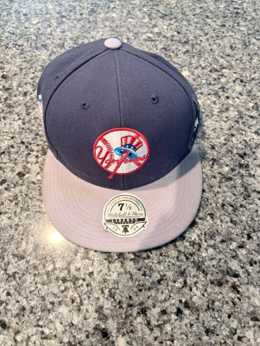 Blue Kids Unisex Large Mitchell & Ness Hat (Used)