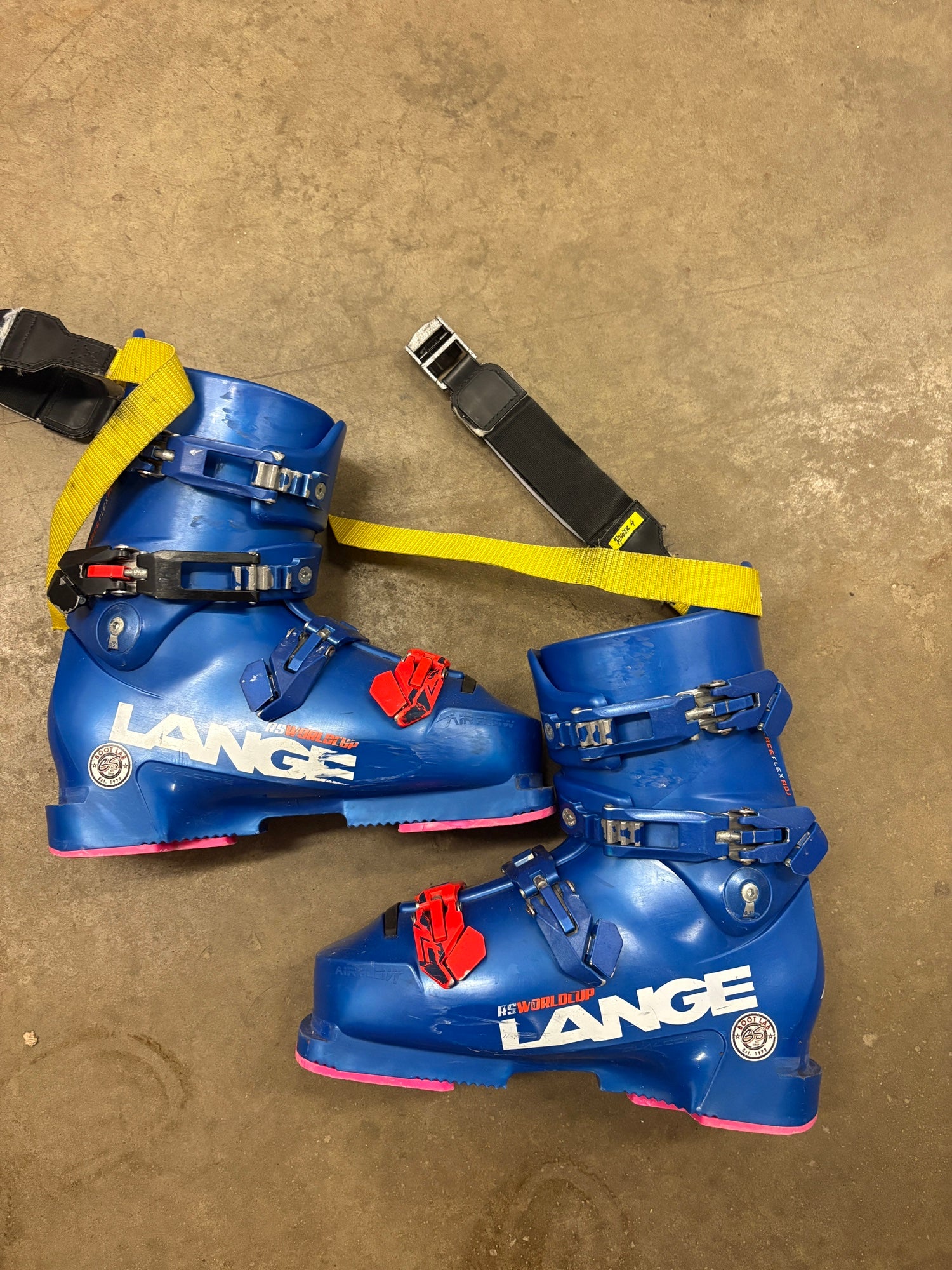 Mondo 25 & 25.5 Lange World Cup Ski Boots (Used) | SidelineSwap