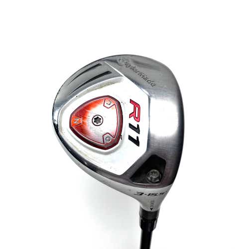 TaylorMade R11 3 Fairway Wood 15.5* Fujikura Blur 70g Stiff Graphite Mens RH