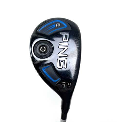 Ping G 2016 3 Hybrid 19* Alta 70g Stiff Graphite Mens RH Midsize Grip