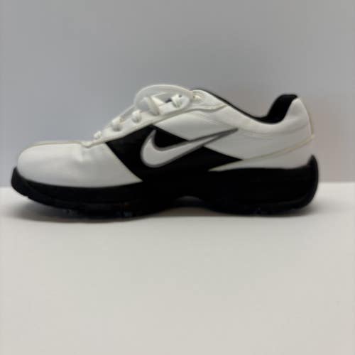 Nike Men’s Golf Shoes Size 8 White/Black 312240-111
