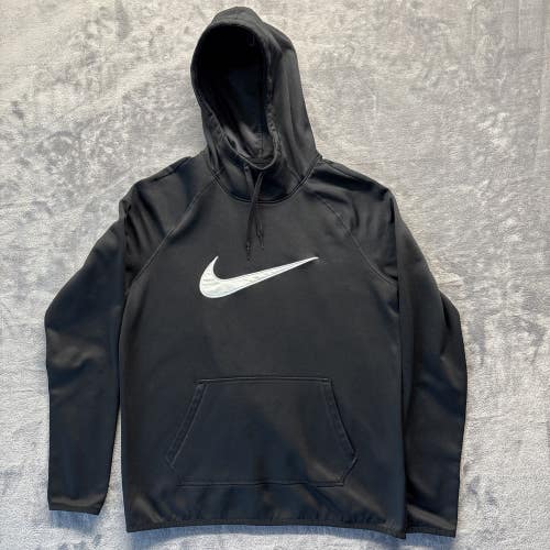 Nike Unisex Hoodie Sportswear Club Graphic Pullover Mens M Black