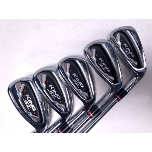 Cobra KING SpeedZone One Length Iron Set 7-PW+GW DG S300 Stiff RH 37.25"