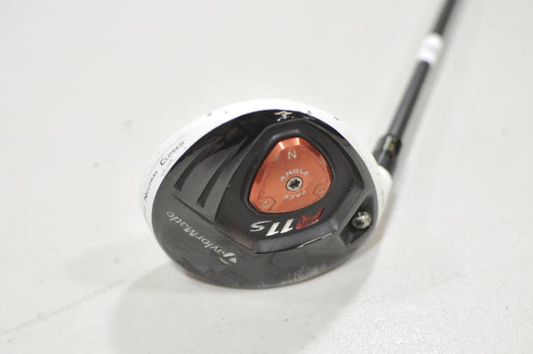 LEFT HANDED TaylorMade R11s 3-15.5 Fairway Wood Stiff Flex RIP Phenom #229603