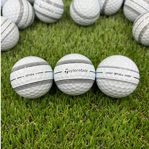 TaylorMade TP5X Stripe 100 Pack AAA Good Quality Used Golf Balls 3A