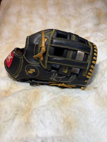 SSK Dimple 2 RH Infield Baseball Glove RARE Alan Trammell Auto Model 11.5" Steerhide (Used)