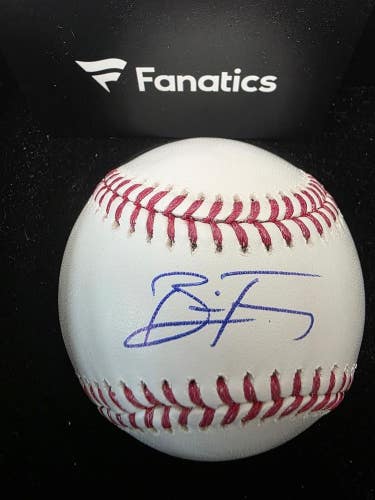 Brewers BRICE TURANG Signed MLB Baseball Auto Autograph FANATICS Coa