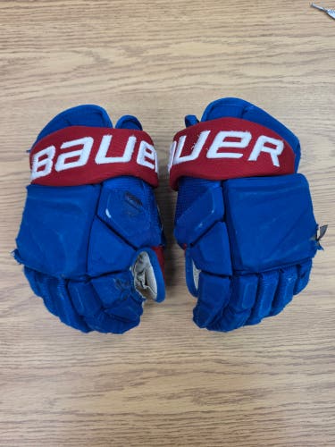 Bauer Vapor Team Gloves 14" Pro Stock (Used) #84
