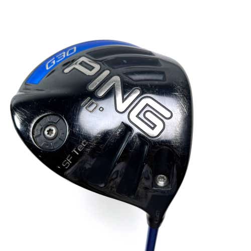 Ping G30 SF Tec Driver 10* TFC 419 Stiff Graphite Mens RH Midsize Grip