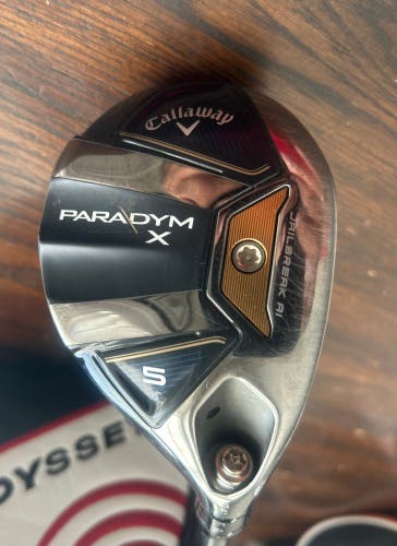 Men's 2023 Callaway Paradym X Right Handed Hybrid Stiff Flex 5H Graphite Shaft (Used)