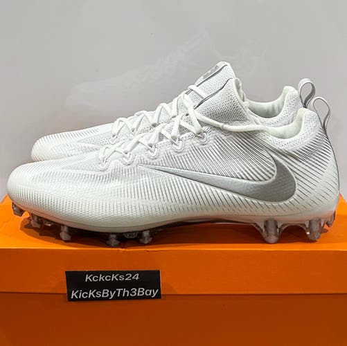 Nike Vapor Untouchable Pro Football Cleats White Size 15 Mens 833385-102