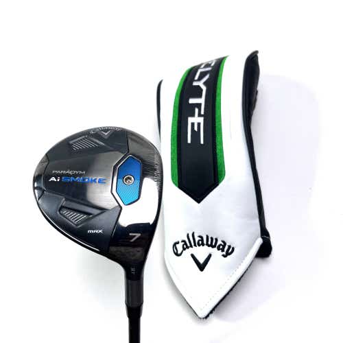 Callaway Paradym Ai Smoke Max 7 Fairway 21* Cypher Forty 4.0 40g Ladies RH HC