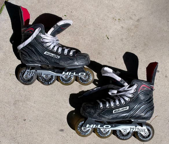 Bauer Vapor XR300 Inline Skates Regular Width Size 4 (Used)