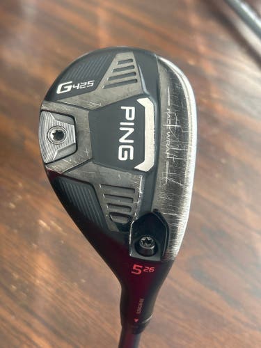 Men's 2021 Ping G425 Right Handed Hybrid Regular Flex 5H Graphite Shaft (Used)
