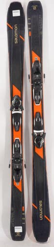 Salomon XDR 84 TI Adult Demo Skis with Bindings - 165 cm Used