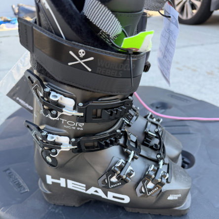 Mondo 22 & 22.5 Women's Racing HEAD Raptor WCR Ski Boots Medium Flex (New)