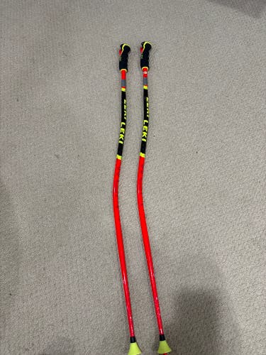 46in (115cm) Leki World Cup - GS Racing Ski Poles (Used)
