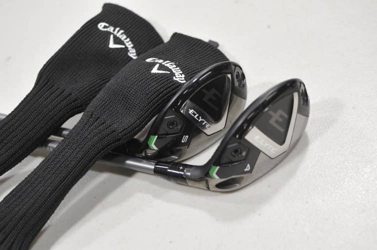 Callaway Elyte 4-22 and 5-26 Hybrid Set Stiff Flex RH Denali 6.0 70g #229902