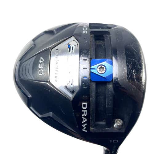 TaylorMade SLDR 430 Black Driver 10* UST Mamiya Attas 4u 6R Regular RH