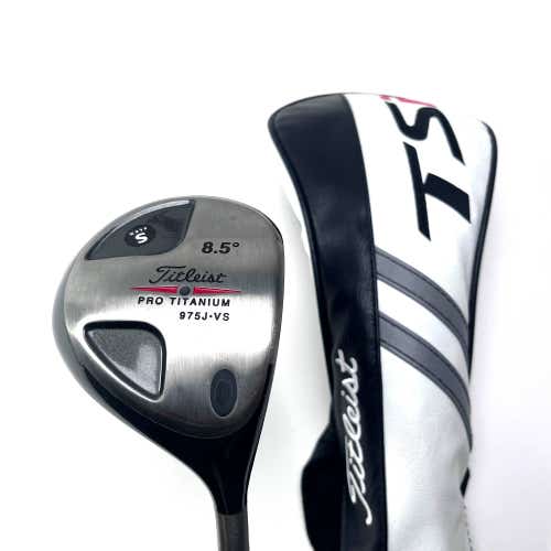 Titleist 975 JVS Driver 8.5* Fujikura Speeder Stiff Graphite Mens RH HC