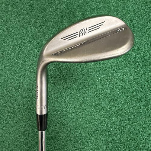 Titleist Vokey SM10 58-12 D Grind Lob Wedge LW LEFT Hand Steel Shaft MLH