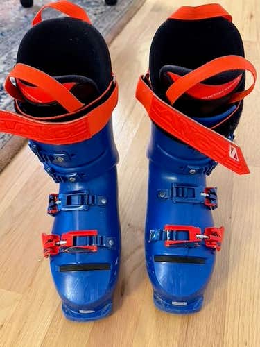 Mondo 25 & 25.5 Kid's Lange Racing RS 90 SC Ski Boots Soft Flex (Used)