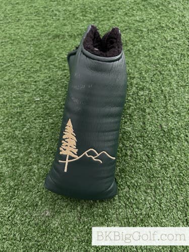 Seamus Golf Pine Leather Blade Putter Cover