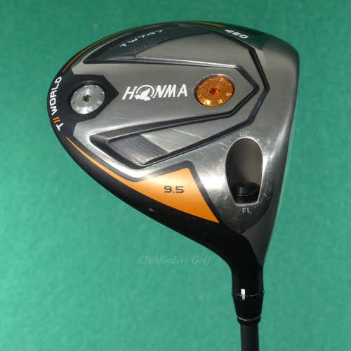 Honma Tour World TW747 460 9.5 Driver HZRDUS Smoke 6.5 Graphite Extra Stiff