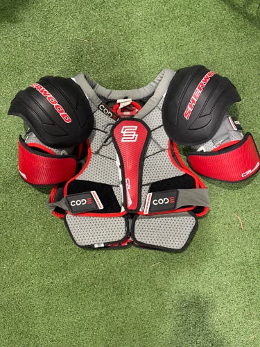 Sher-Wood CODE Shoulder Pads | Senior Medium