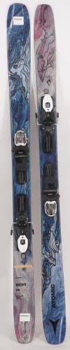 Atomic Bent 90 Adult Demo Skis with Bindings - 166 cm Used