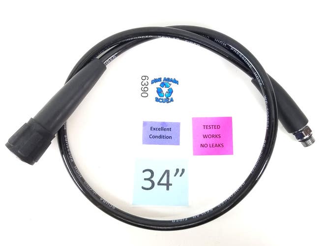 Genuine OEM Atomic Cobalt 1, 2 QD Quick Disconnect HP Hose Scuba Dive Computer