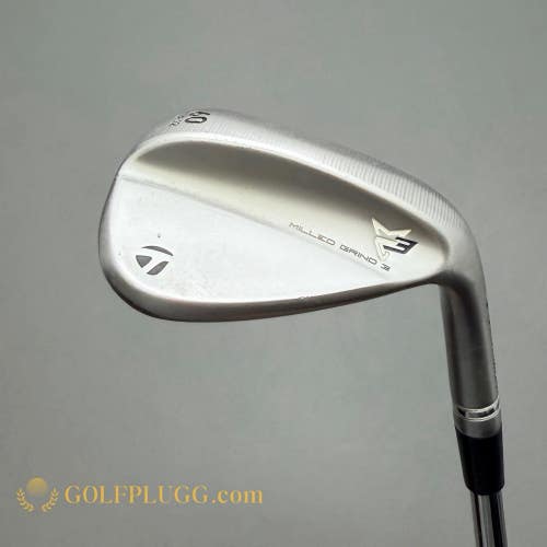 60 Wedge- Taylormade Milled Grind 3 / Dynamic Gold Steel, Stiff (3659)