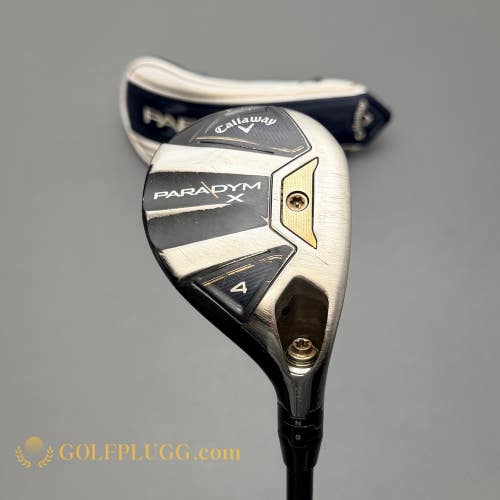 4 Hybrid- Callaway Paradym X w/ Headcover / Kurokage, Extra Stiff (3661)