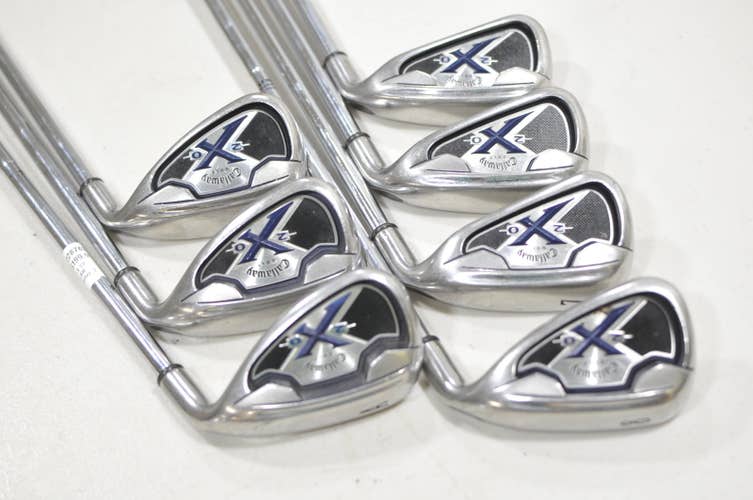 Callaway X-20 5-PW, AW Iron Set Uniflex Right Steel #228762