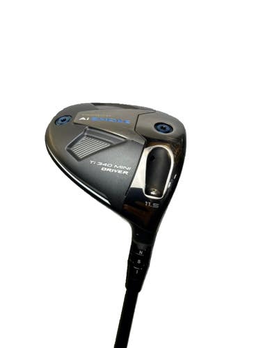 Callaway Paradym Ai Smoke Ti 340 Mini Driver 11.5 Denali Black Stiff